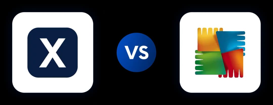 Comparison between Internxt and avg